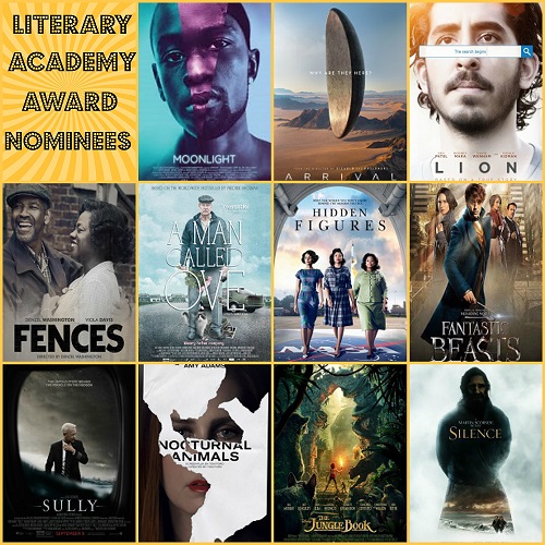 A collage of various movie posters. 