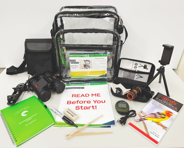 image of the Exploring Biodiversity kit with its content