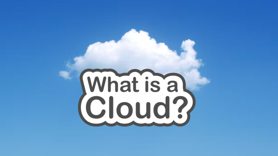 What is a Cloud slide deck cover