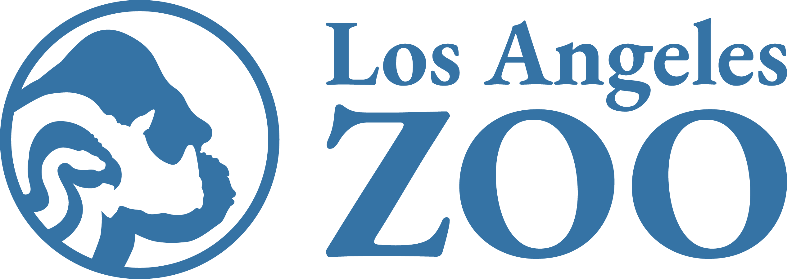 Logo for the L.A. Zoo