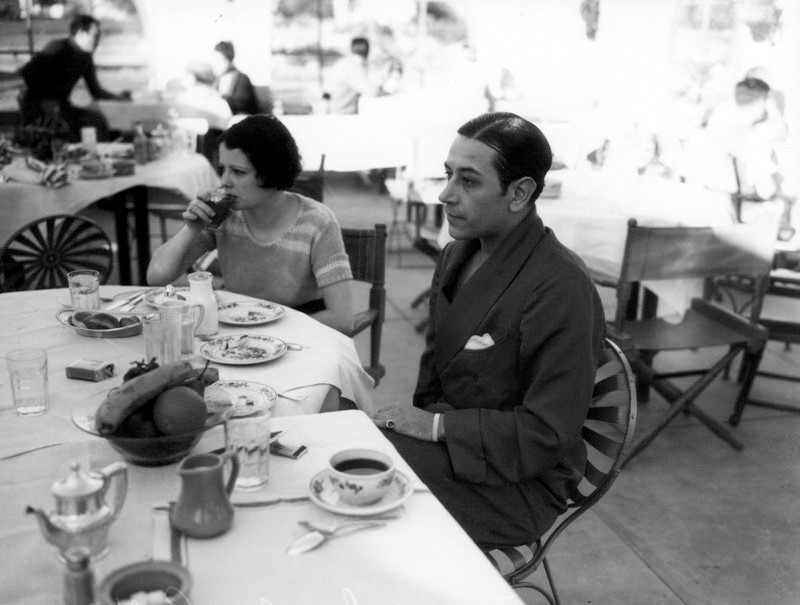 George Raft at the Desert Inn