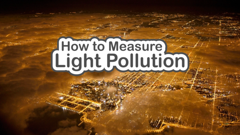 How to Measure Light Pollution slide deck cover