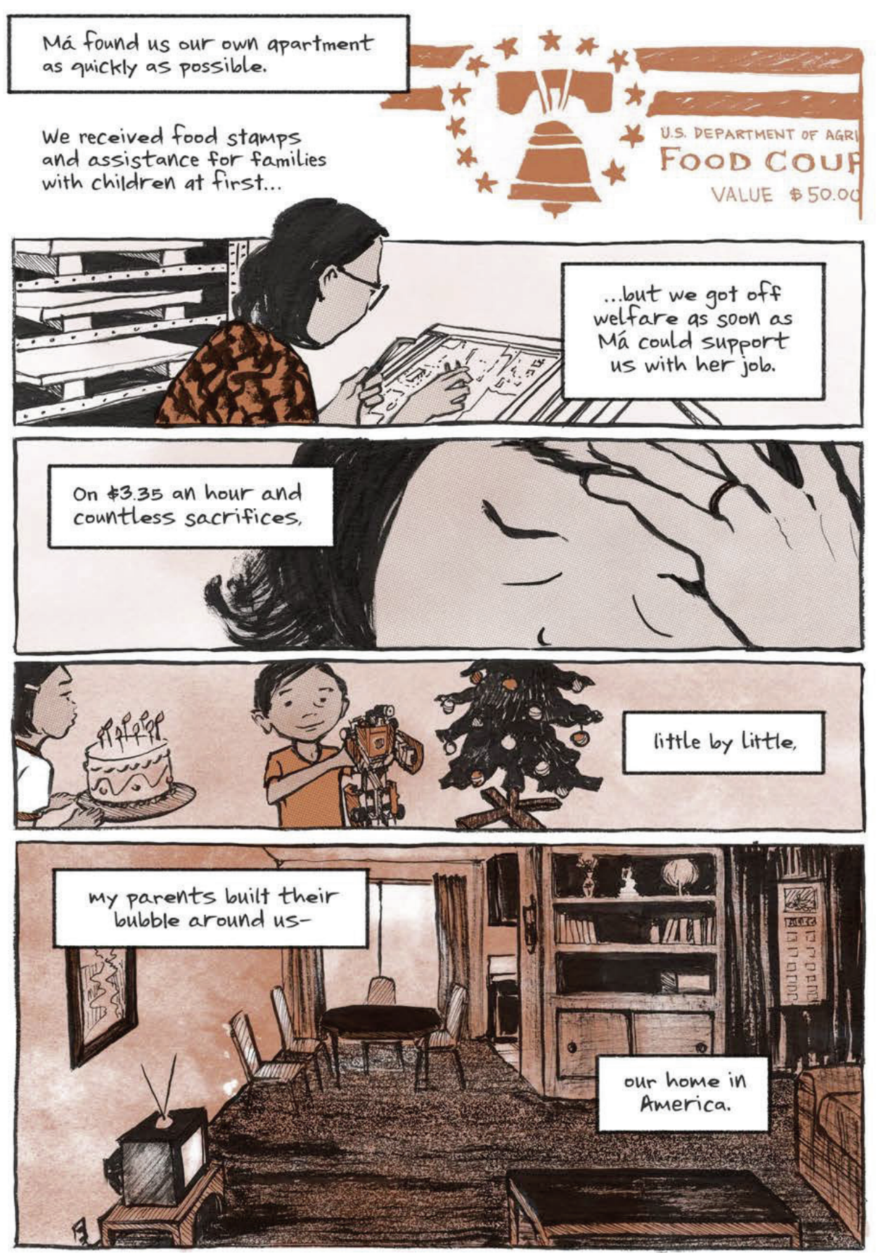 graphic novel page excerpt from The Best We Could Do