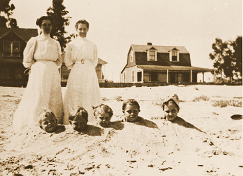 The Merwin Family at the beach