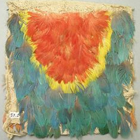 Central American feather cape