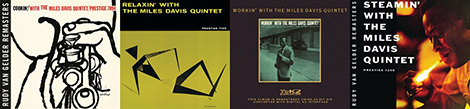 4 John Coltrane album covers