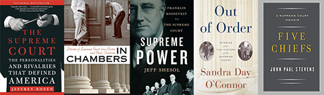 supreme court themed book covers