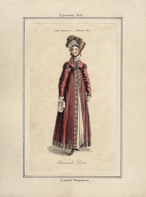 Fashion illustration from 1818 