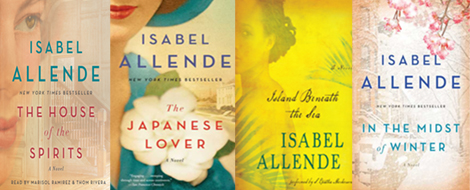 4 books by Allende