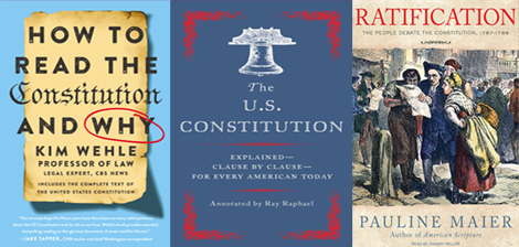3 books about the Constitution