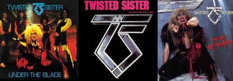 3 twisted sister album covers