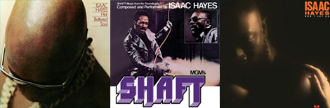 3 Isaac Hayes album covers