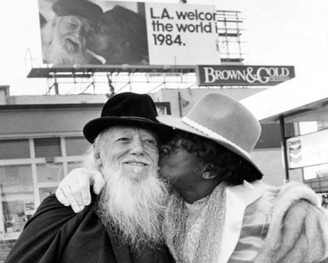 80-year-old Ella Mae Carter of Santa Monica and 89-year-old Domenick Covolo of Venice