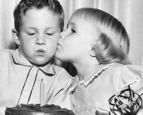 Four-year-old's first birthday