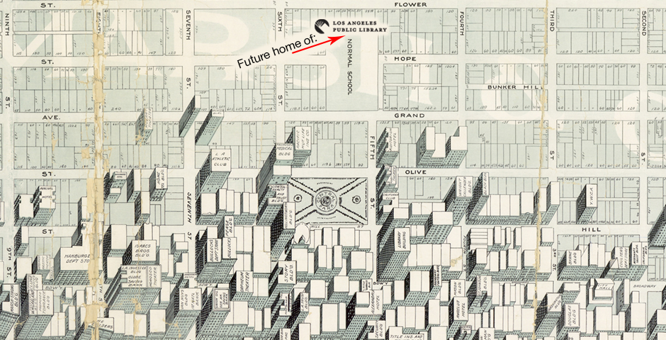 1913 Marsh map close up