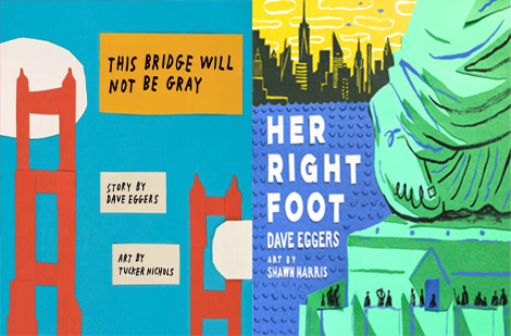 3 kids books by Eggers