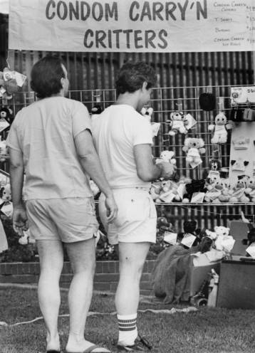 Booth at the Gay Pride Festival