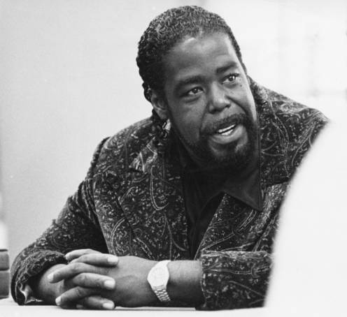 Barry White at Jordan High School in 1987