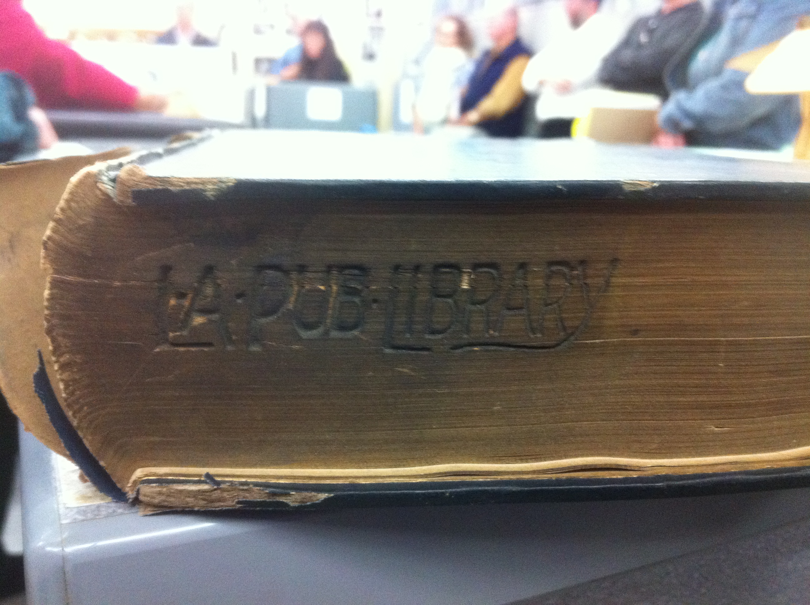 Los Angeles Public Library book from 1910