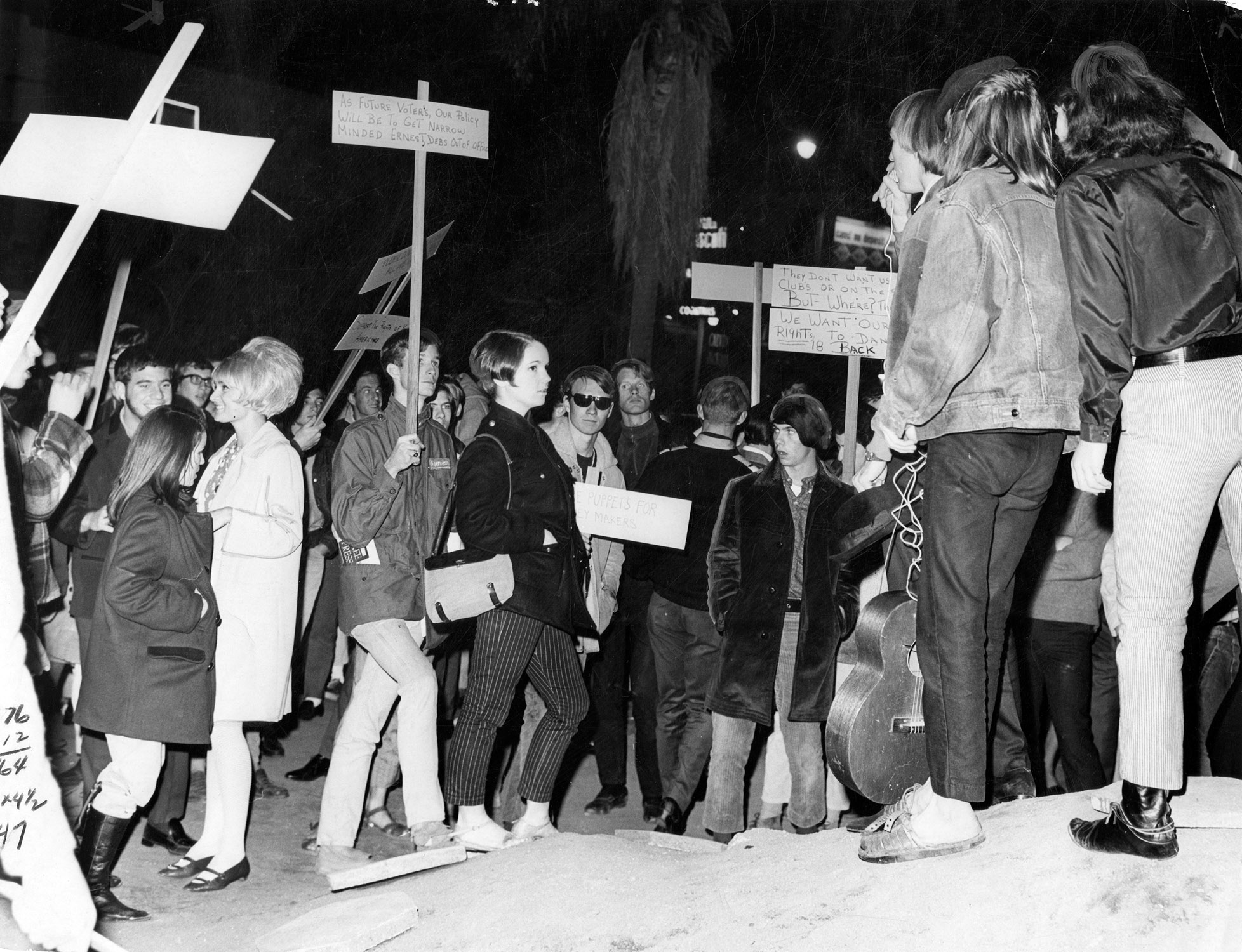 Sunset
Strip Protestors (1966)