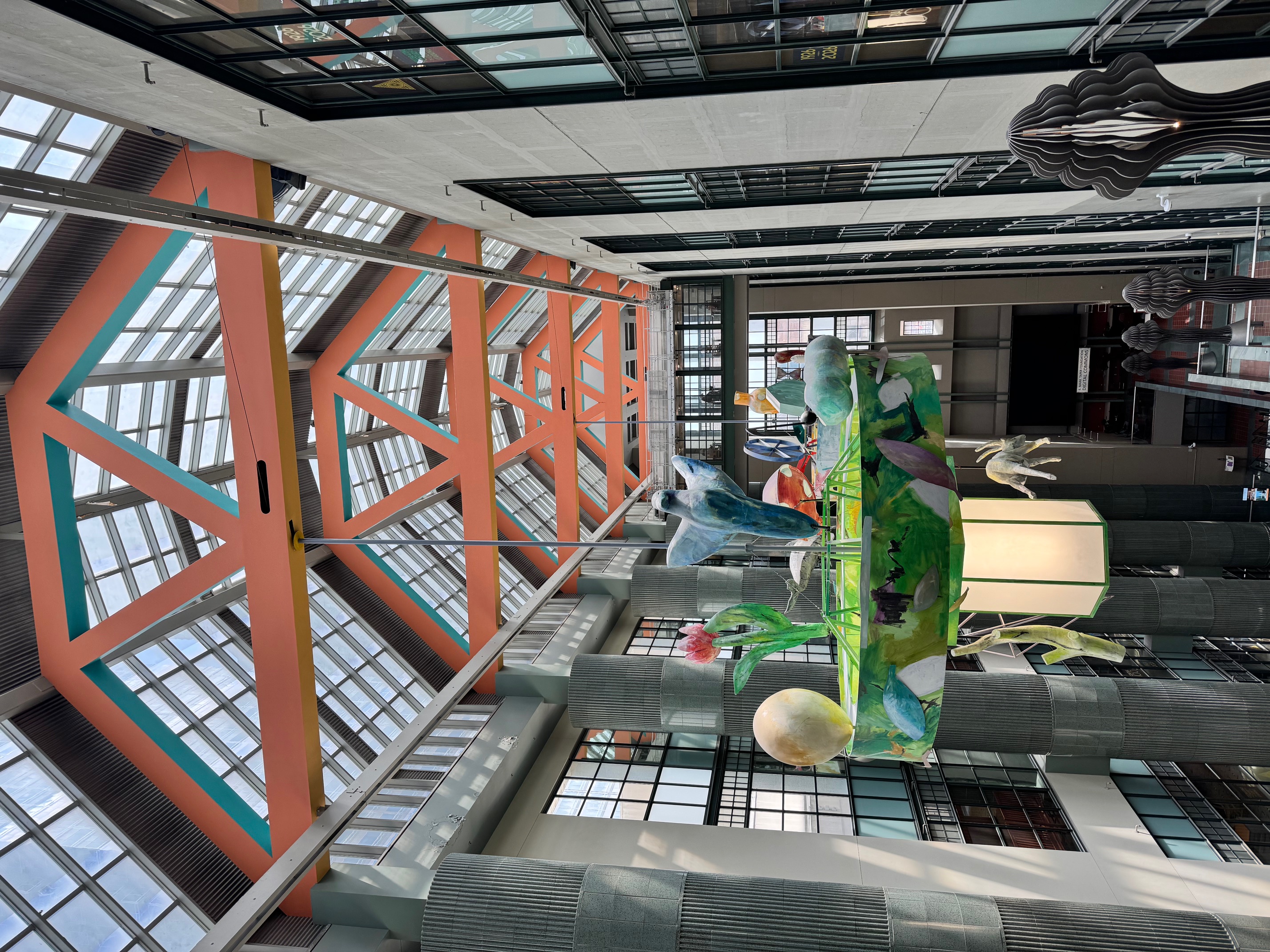 colorful glass Chandeliers by Therman Statom