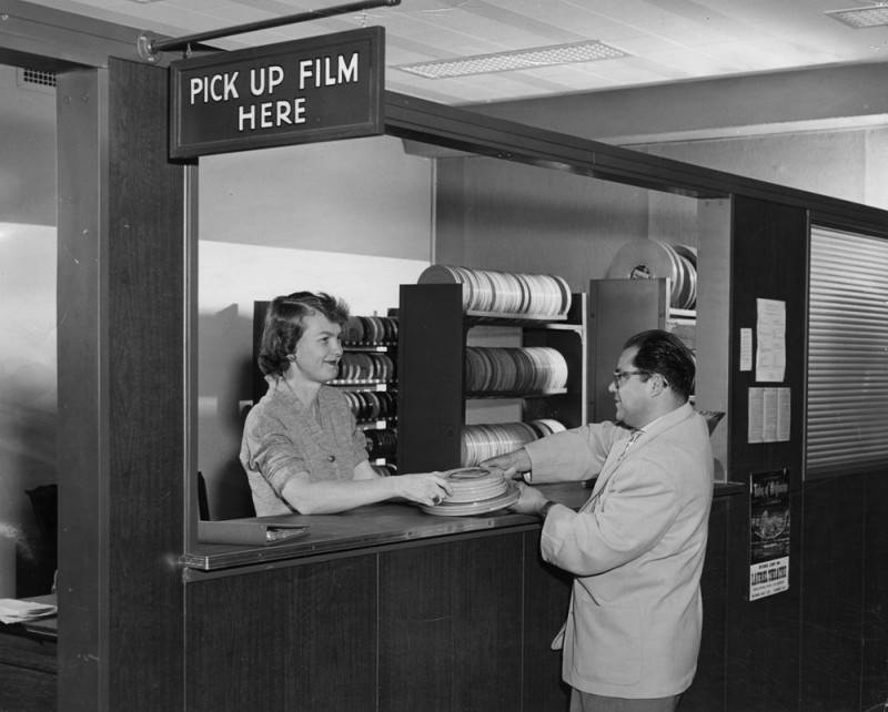 Audio-Visual Department 1950s