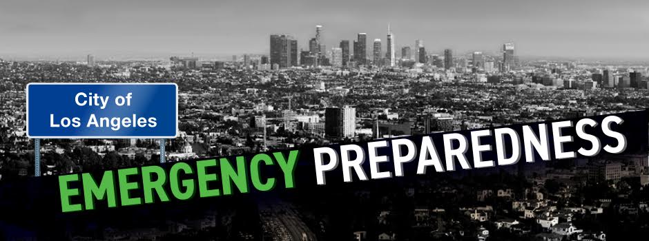 City of Los Angeles and text that reads Emergency Preparedness