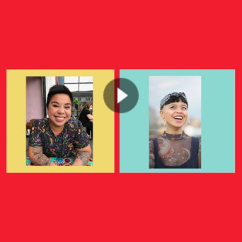 Bettina Makalintal and Kim Estrada