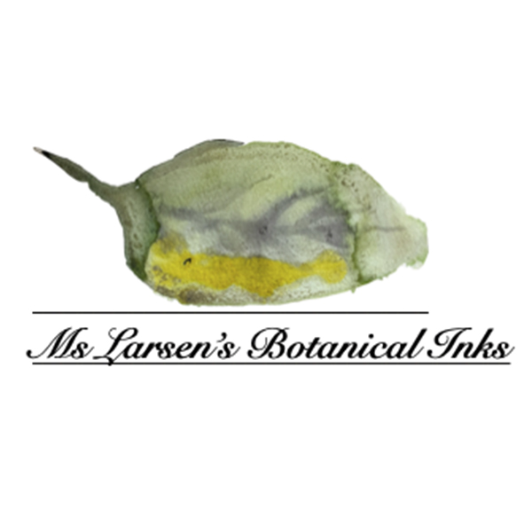 Ms Larsen's Botanical Ink logo