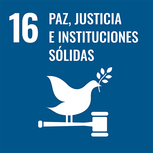 UN Objetivos de Desarrollo Sostenible #16: paz, justicia e instituciones sólidas