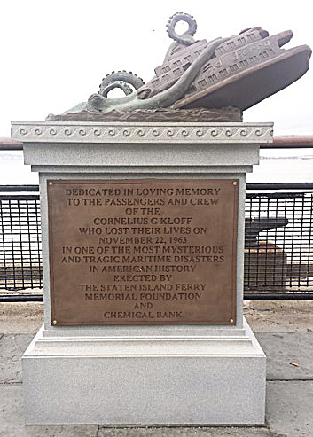 statue of the octopus swallowing the cornelius ferry