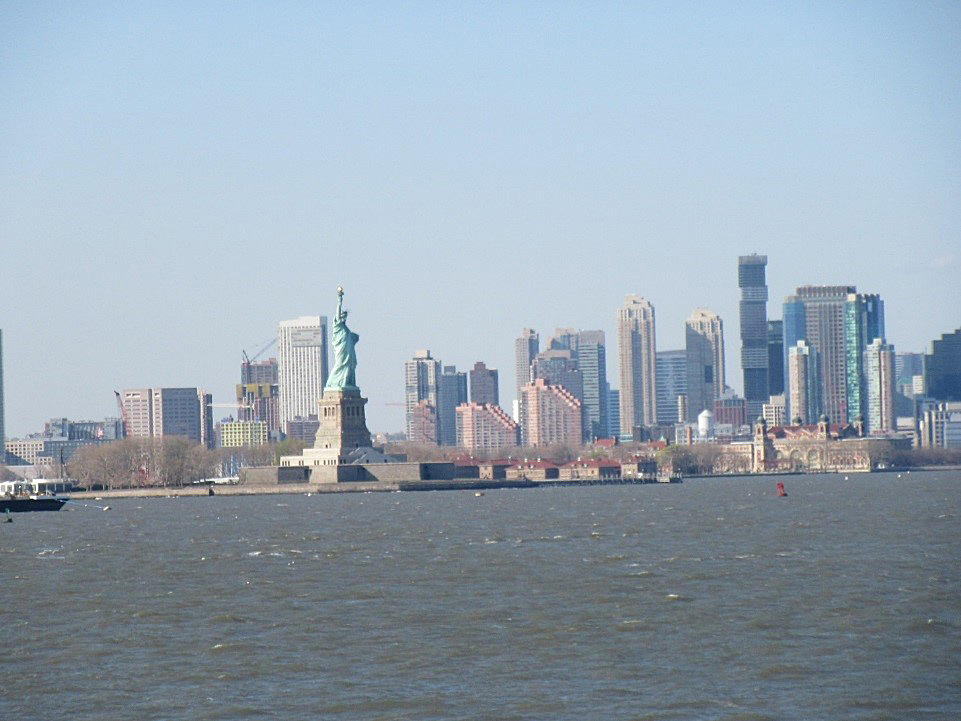 view of statue of liberty