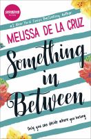 something in between de la cruz book cover