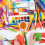 A variety of arts and craft supplies