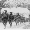 Photo by U.S. Army Signal Corps from Library of Congress [U.S. Army Infantry troops, African American unit, marching northwest of Verdun, France, in World War I]