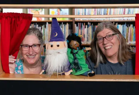  Wizard Celebrates Central Library Puppet Show