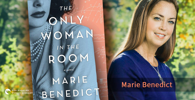 Author Marie Benedict and her latest novel, The Only Women in the Room