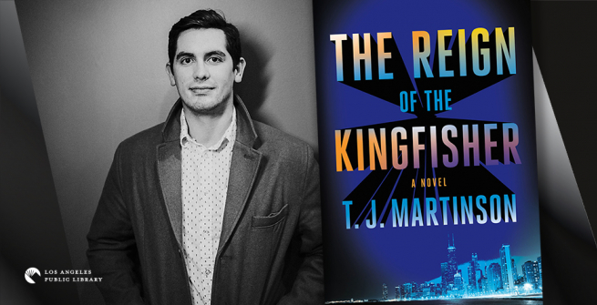 T.J. Martinson and his debut novel, The Reign of the Kingfisher