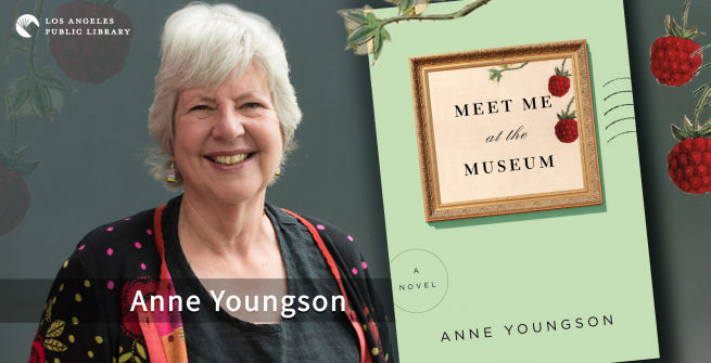 Author Anne Youngson and her debut novel, Meet Me at the Museum