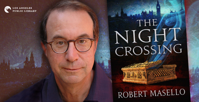 Robert Masello and his current novel The Night Crossing
