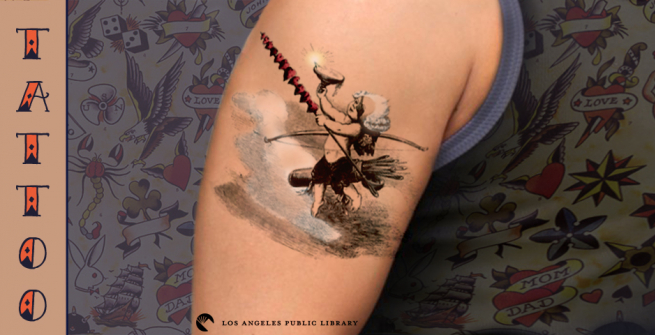 Arm with a tattoo on it