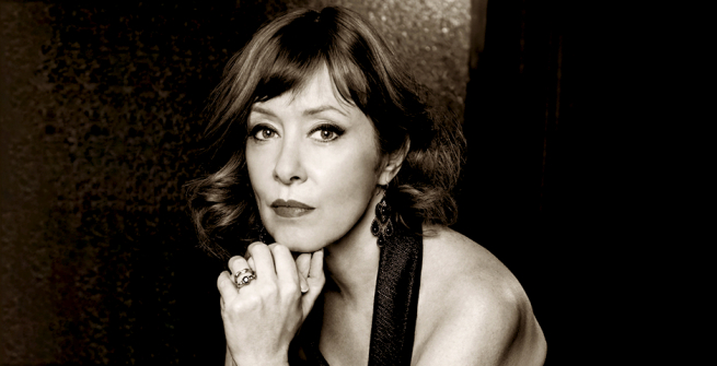 Suzanne Vega on the cover of her recent album, New York is My Destination