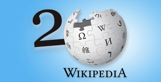 Wikipedia turns 20 years old