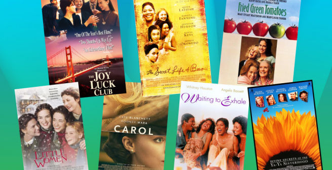 Collage of films adapted from books