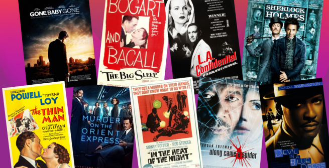 Collage of films adapted from books