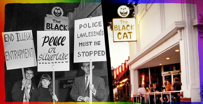 black cat now and then