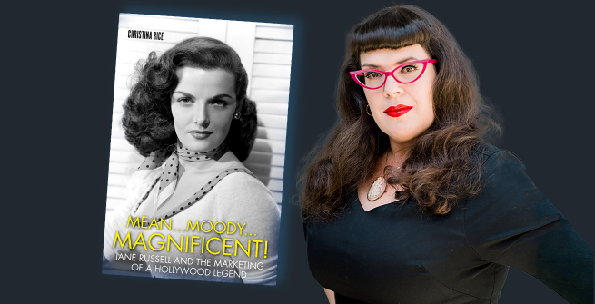 Christina Rice is the Senior Librarian of the Los Angeles Public Library Photo Collection and author of Mean...Moody...Magnificent! Jane Russell
