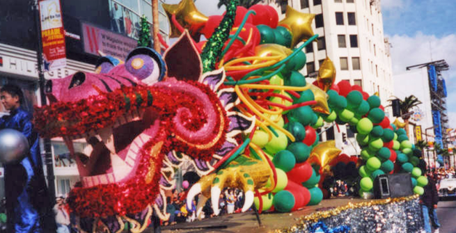 Hollywood Lunar New Year parade