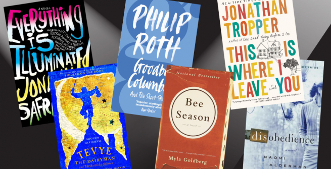 Collage of books adapted to films