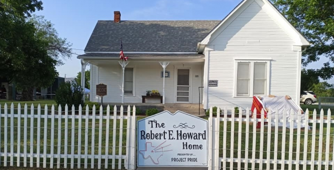 The Robert E. Howard Museum in Cross Plains, Texas
